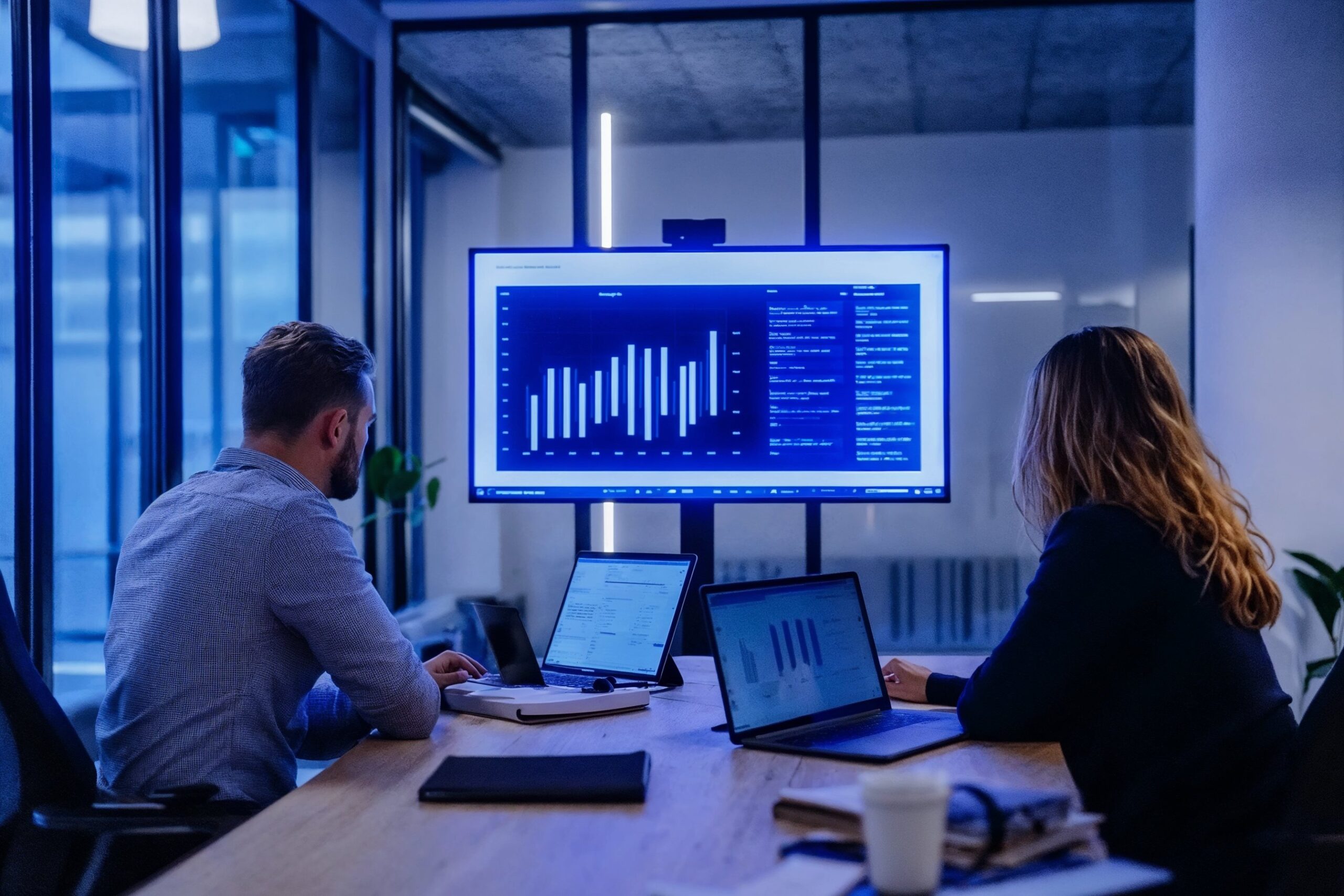 looking at data